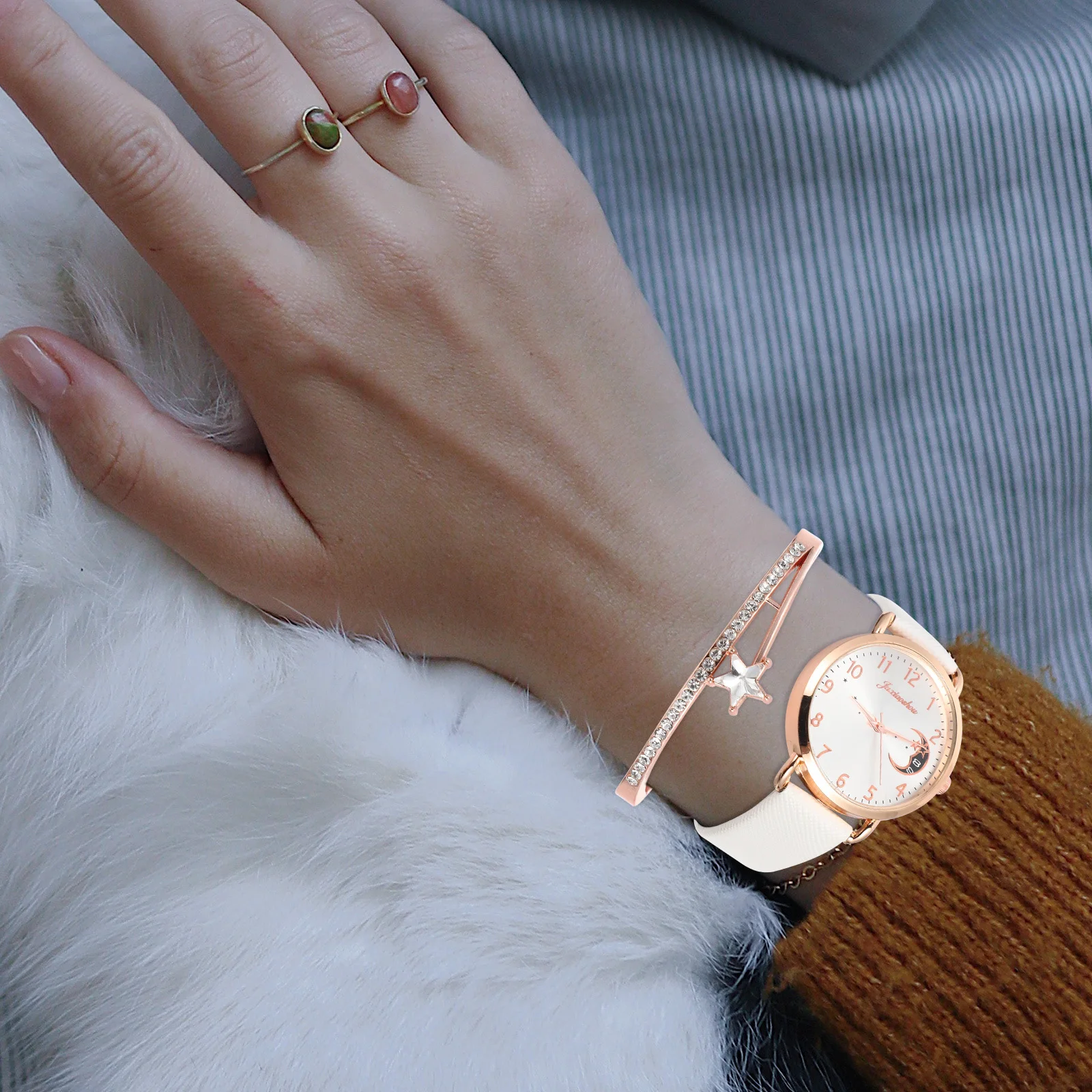 1 комплект, изысканные женские часы - Фотография_6