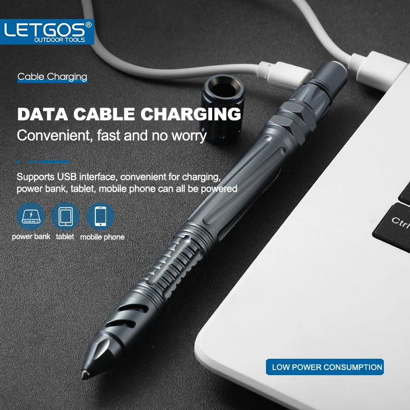 Тактическая ручка letgos из вольфрамовой стали - Фотография_2