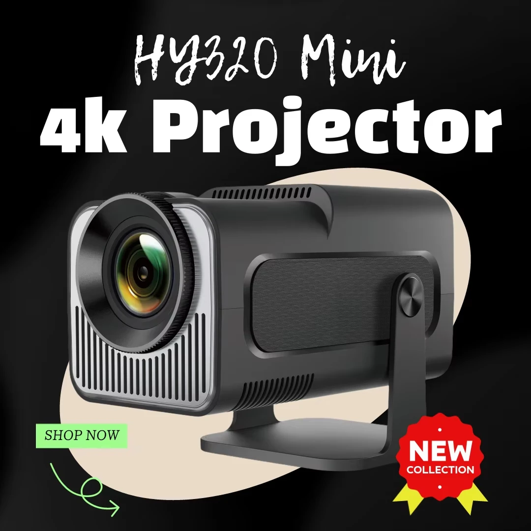 Woopker hy320 mini android 11 4k проектор 720p 300ansi wifi6 bt5