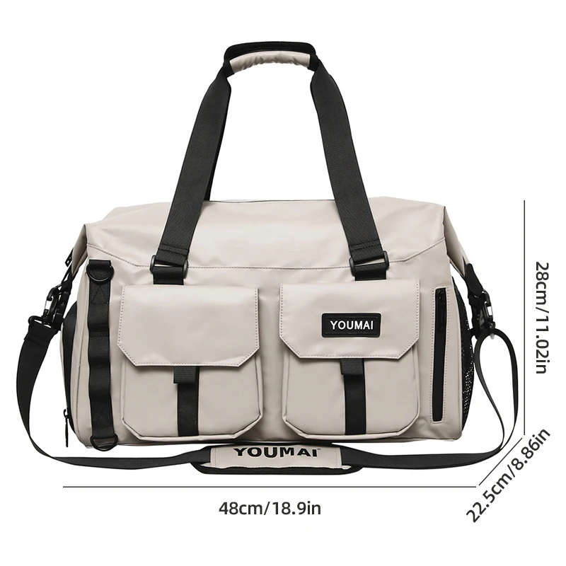 Водонепроницаемая спортивная сумка для сухого и влажного разделения - Фотография_3