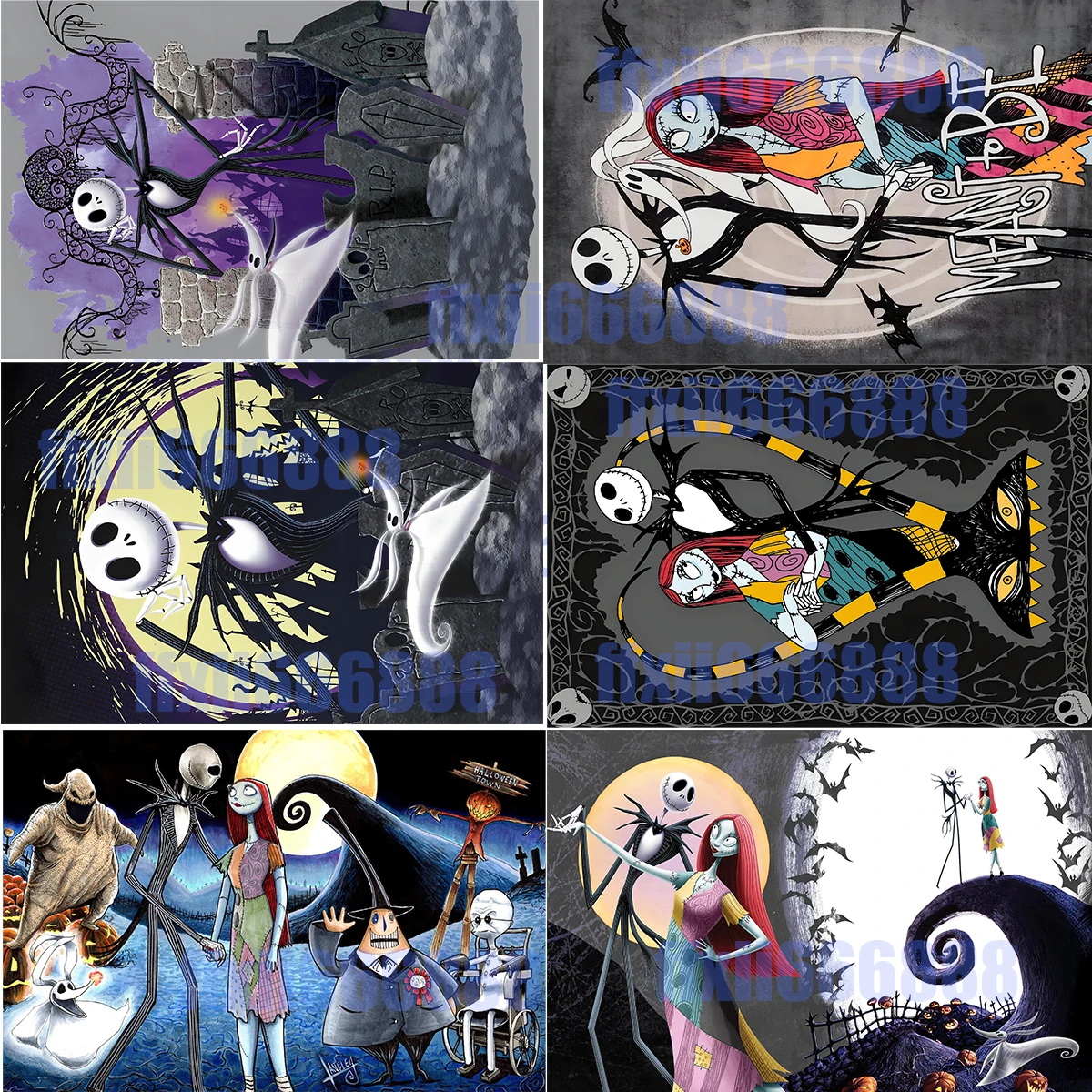 Пазл disney jack the skeleton 108/200/300/500/1000 шт.