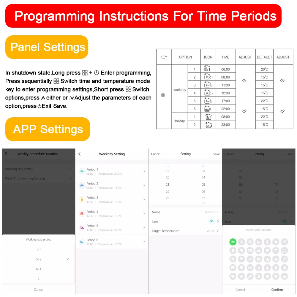 Умный термостат tuya wi-fi - Фотография_6