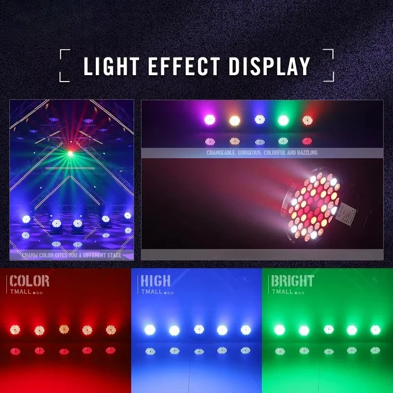 54x3w rgb светодиодный номинальный - Фотография_2