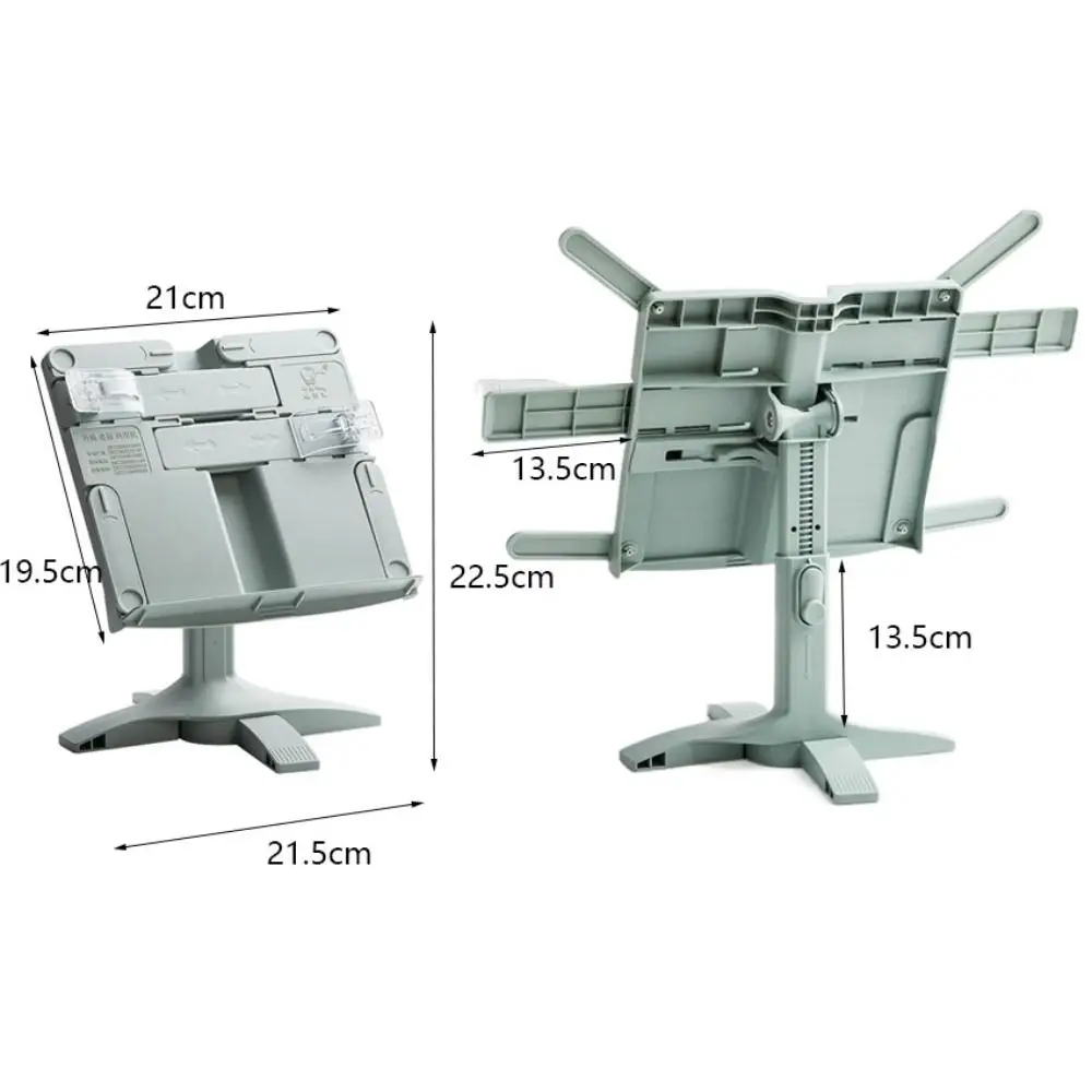 Подставка для книг с регулируемым углом подъема и зажимом - Фотография_6