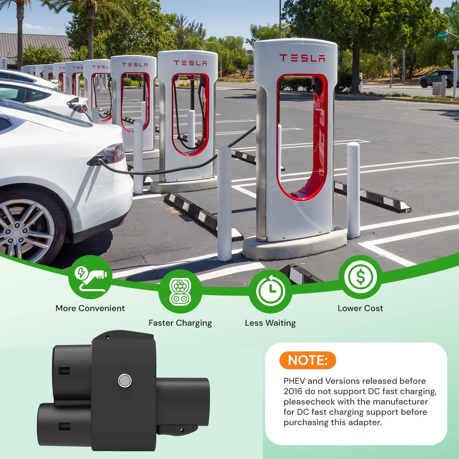 Wufen te sla зарядная станция supercharger - Фотография_5