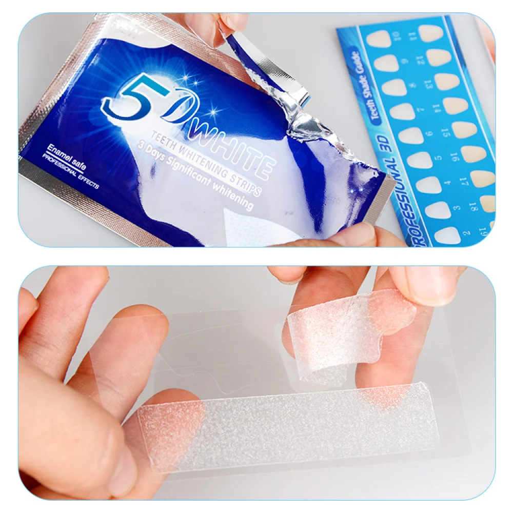 Полоски для осветления зубов 3d/5d/9d - Фотография_5