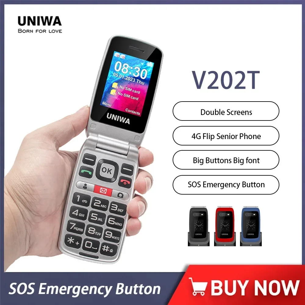 Uniwa v202t 4g раскладной старшеклассник 2