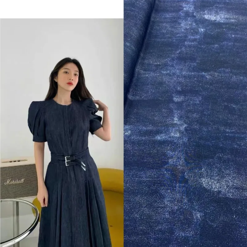 Высококачественное эластичное двойное креповое шелковое платье 18momme - Фотография_2