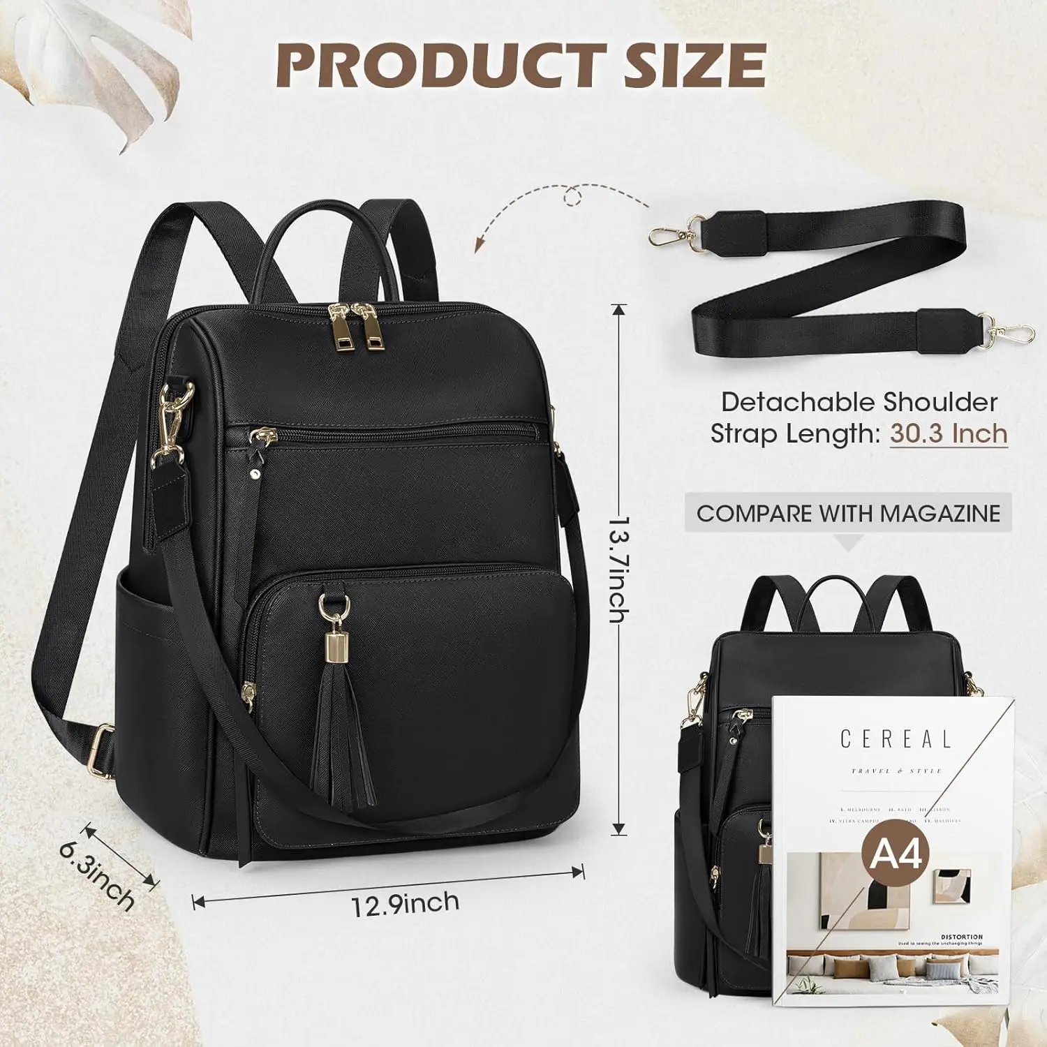 Рюкзак-кошелек для женщин - Фотография_3