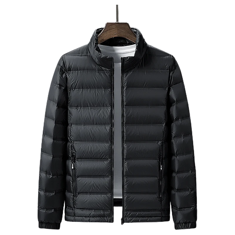 Мужская зимняя новая куртка на белом утином пуху - Фотография_2