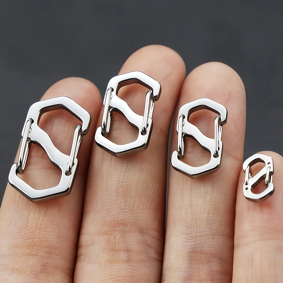 Пряжка из нержавеющей стали с буквой s - Фотография_5