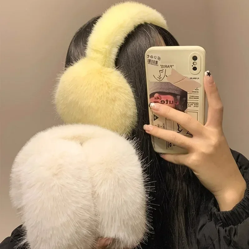 Harajuku милые плюшевые ветрозащитные - Фотография_3