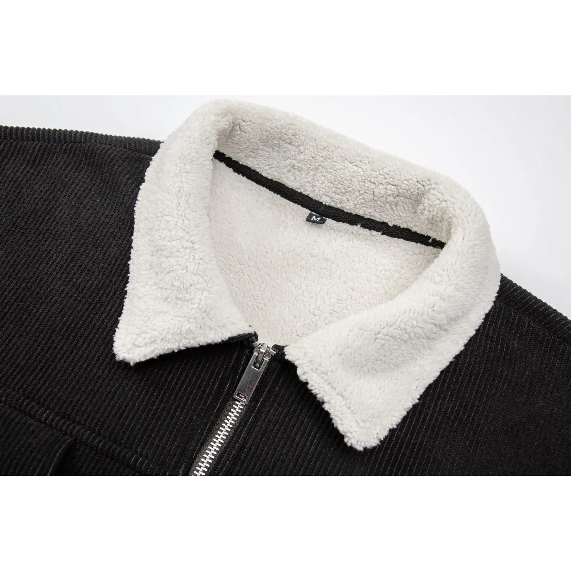 Мужская стираная вельветовая куртка - Фотография_6