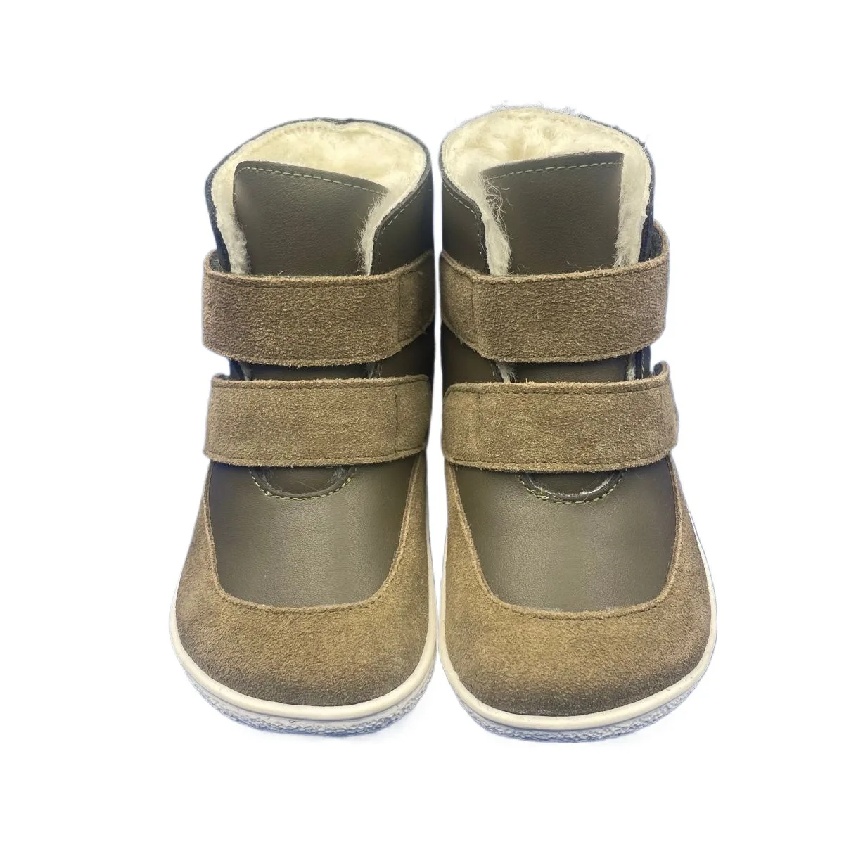 Зимние ботинки tipsietoes из натуральной кожи с двумя ремешками - Фотография_2