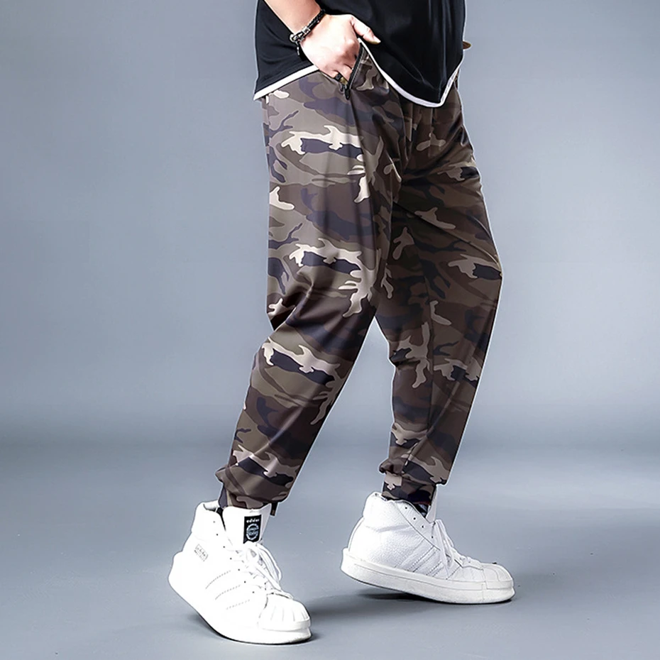 Камуфляжные брюки-джоггеры - Фотография_3