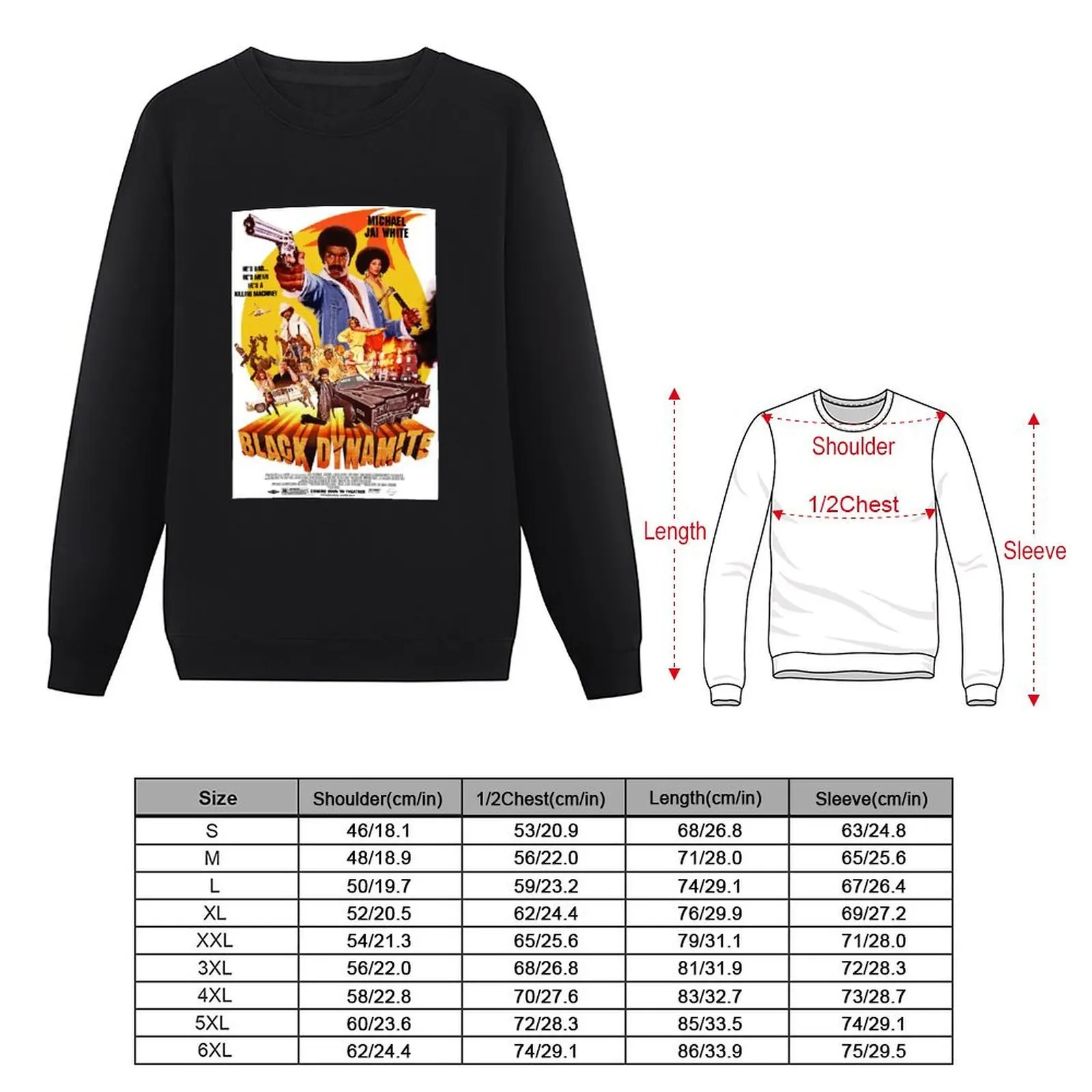 Пуловер black dynamite 1 - Фотография_4