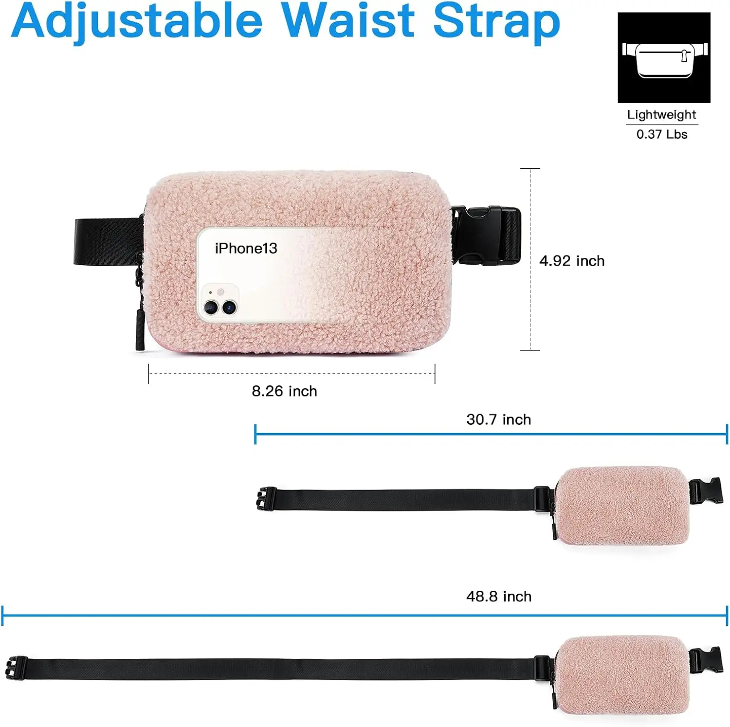 Поясная сумка telena для женщин и мужчин - Фотография_4