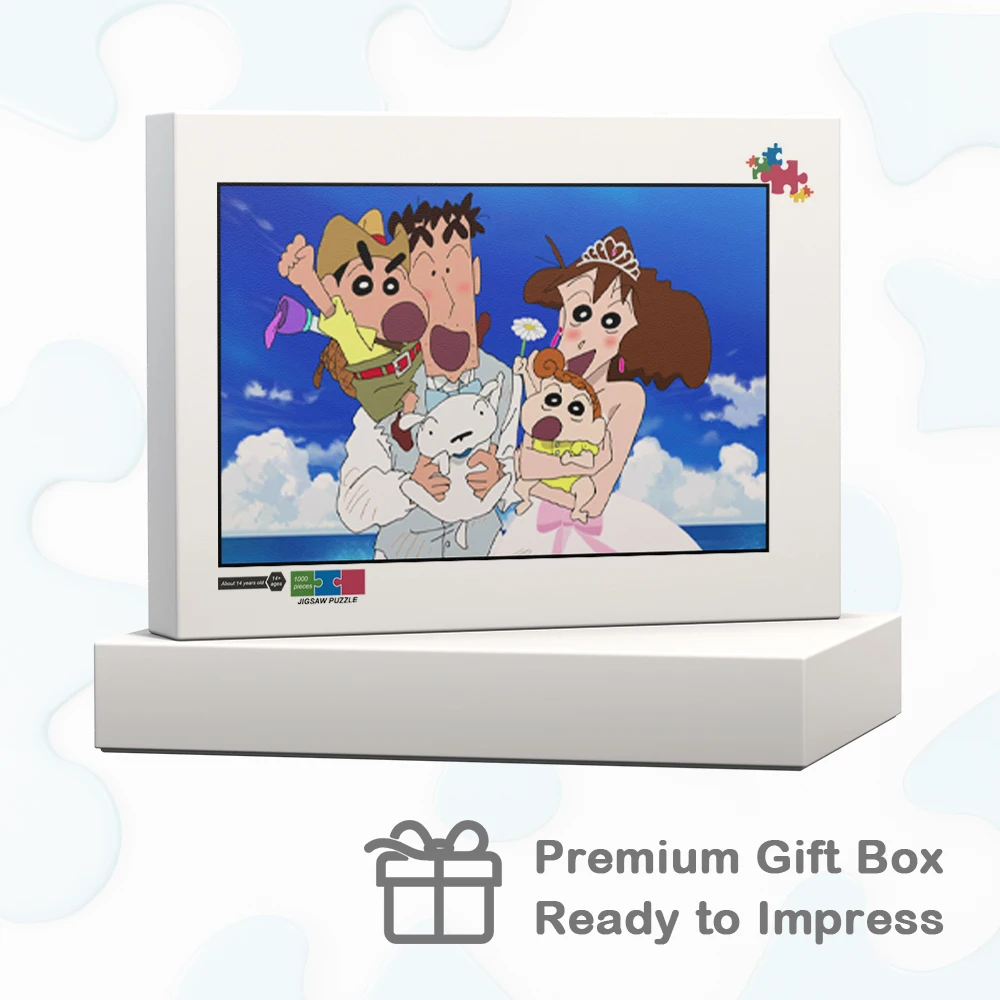 Большой пазл crayon shin chan для взрослых shinnosuke - Фотография_5