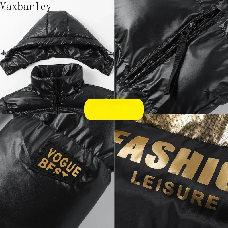 Высококачественная роскошная короткая мужская куртка - Фотография_3