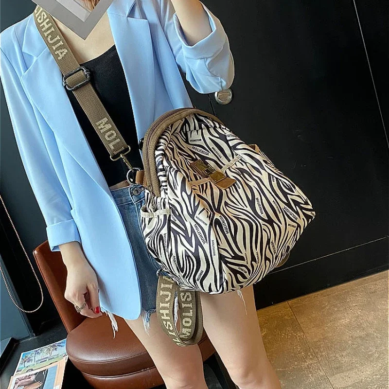 Холщовый рюкзак женский 2025 модная - Фотография_4