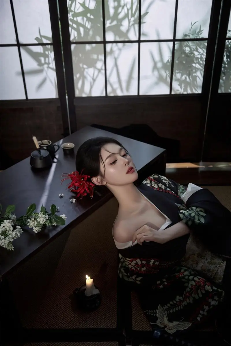 Кимоно женское традиционное в японском стиле - Фотография_6