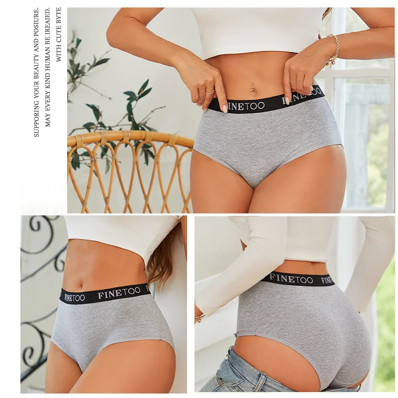 Женские бесшовные хлопковые трусы - Фотография_3