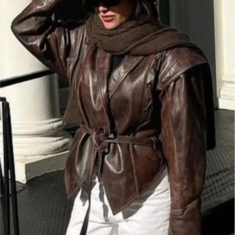 Винтажные уличные куртки из искусственной - Фотография_4