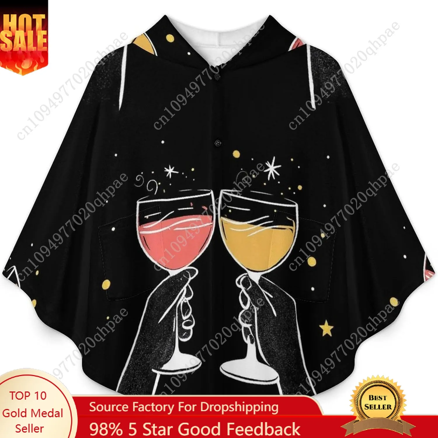 Уютный фланелевой свитер-одеяло