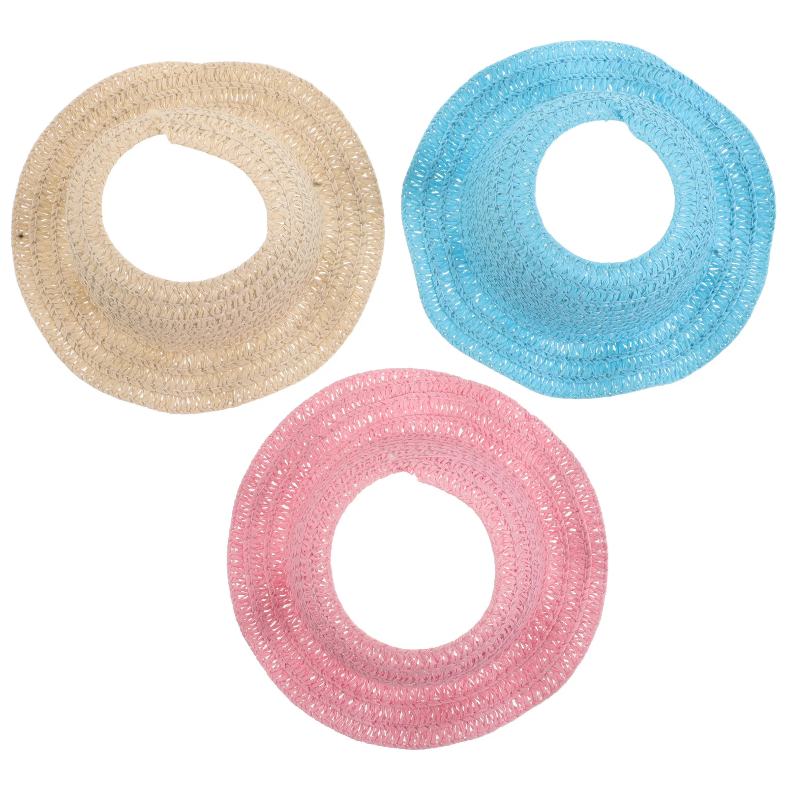 Вязаная крючком соломенная шляпа - Фотография_2