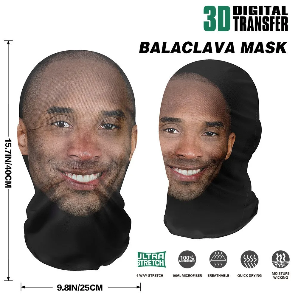 Интересная бесшовная маска роналду канье с 3d принтом - Фотография_4
