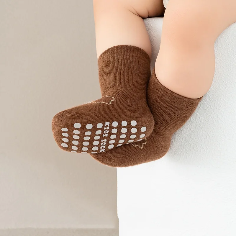 Детские нескользящие хлопковые носки lawadka - Фотография_3