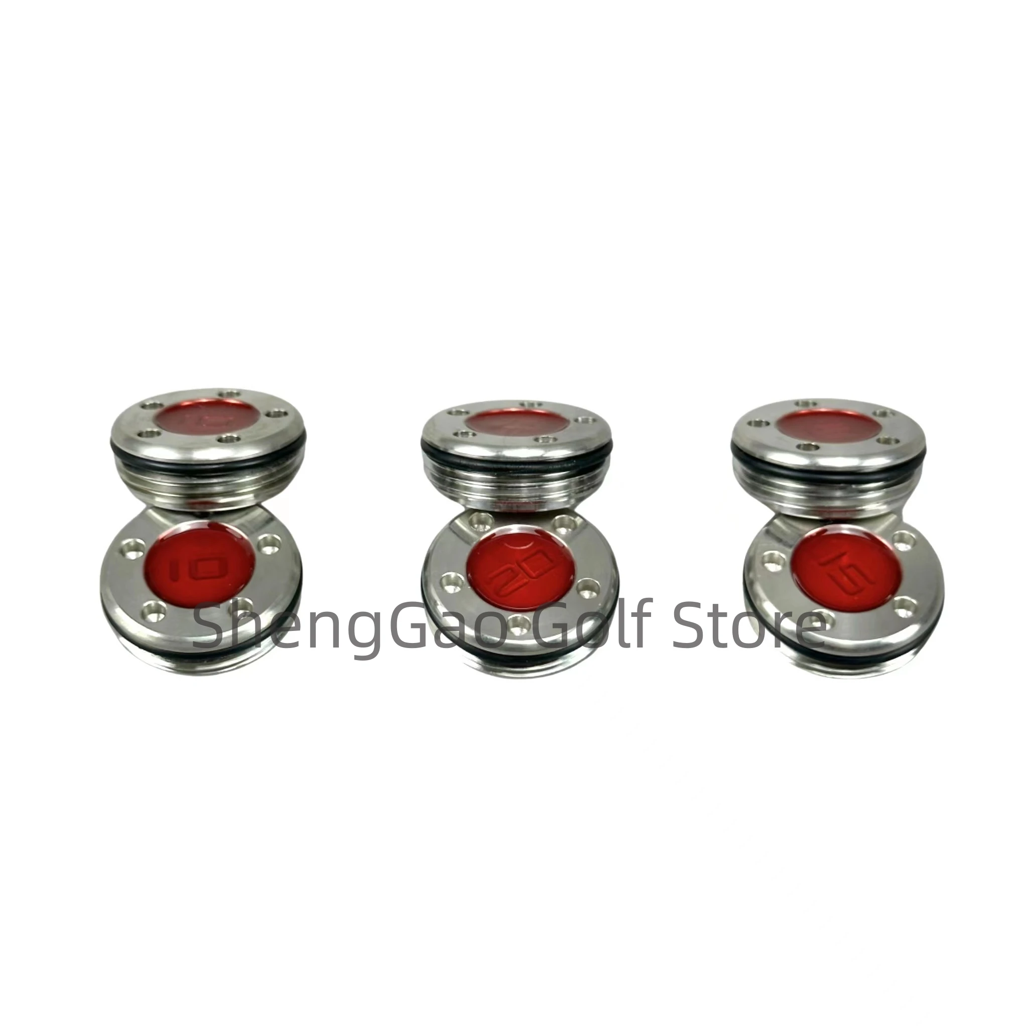 Golf weight custom red putter винты-весы - Фотография_6