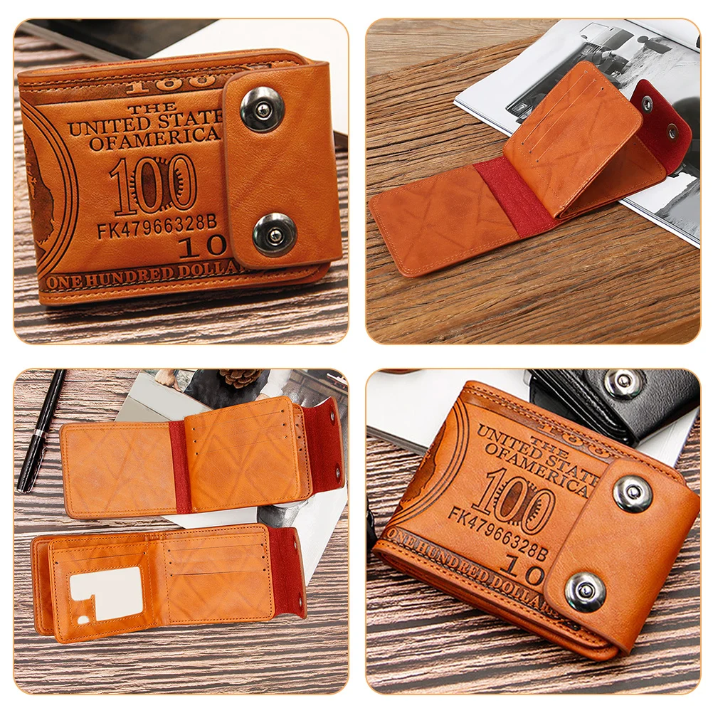 Мужской кошелек, винтажный маленький - Фотография_4