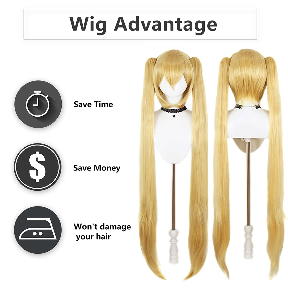 Аниме мику, синтетические волосы для косплея - Фотография_4