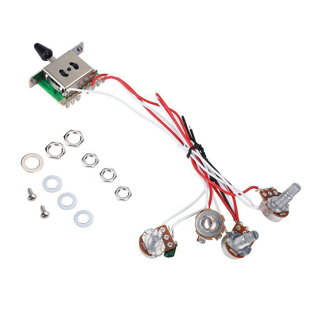 Baau 4x потенциометры для страт-гитары - Фотография_2