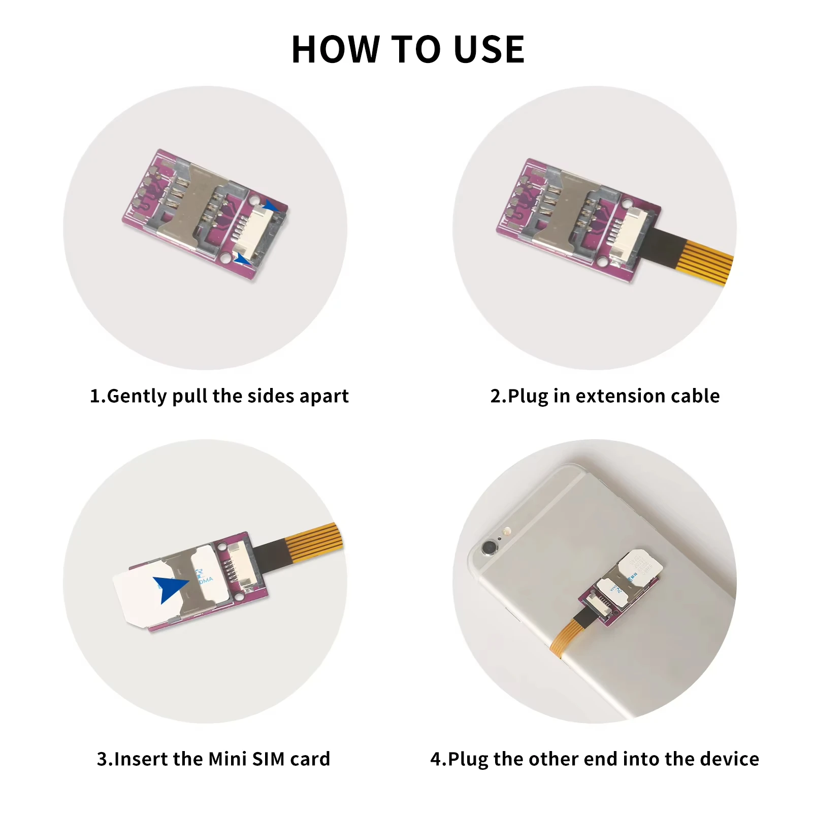 Tpc mini sim-карта удлинительный - Фотография_4
