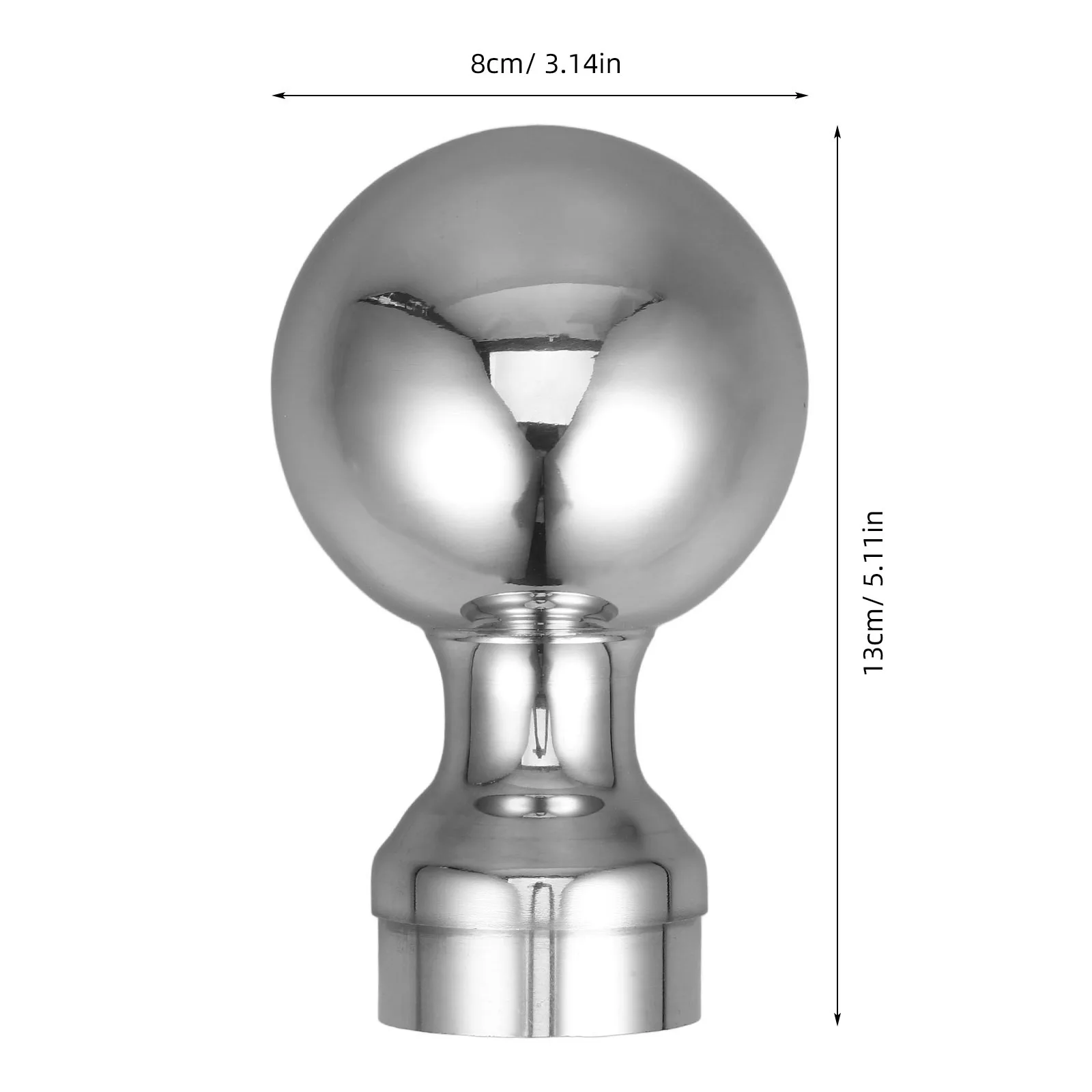 Крышка стойки для перил из нержавеющей стали - Фотография_2