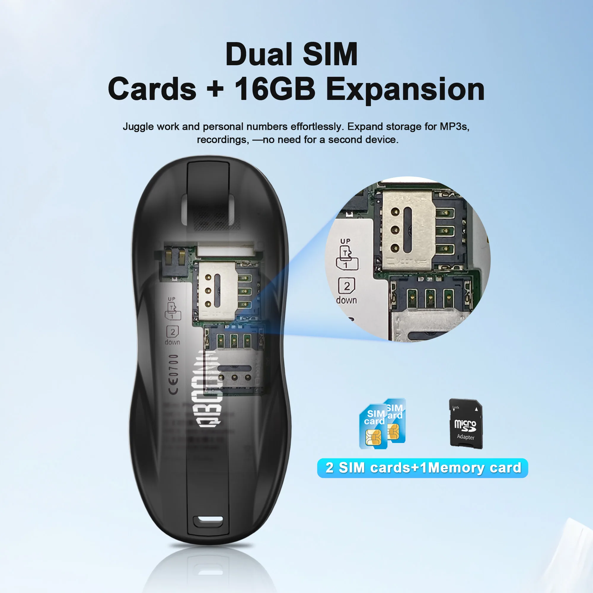 Servo x18 мини-автомобильный мобильный - Фотография_6