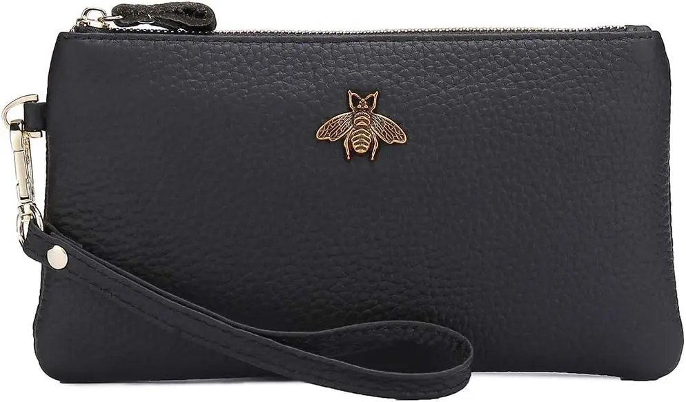 Imeetu женский браслет-клатч кожаный