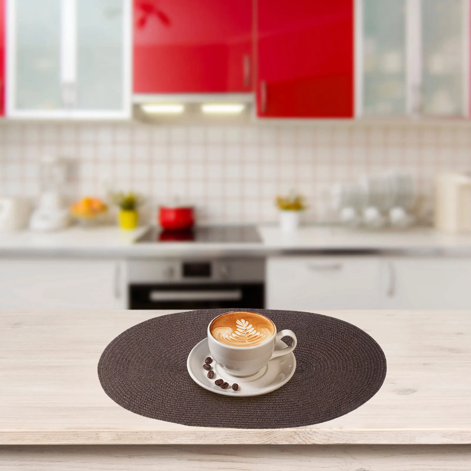 Тканый термостойкий коврик для столовых приборов - Фотография_5