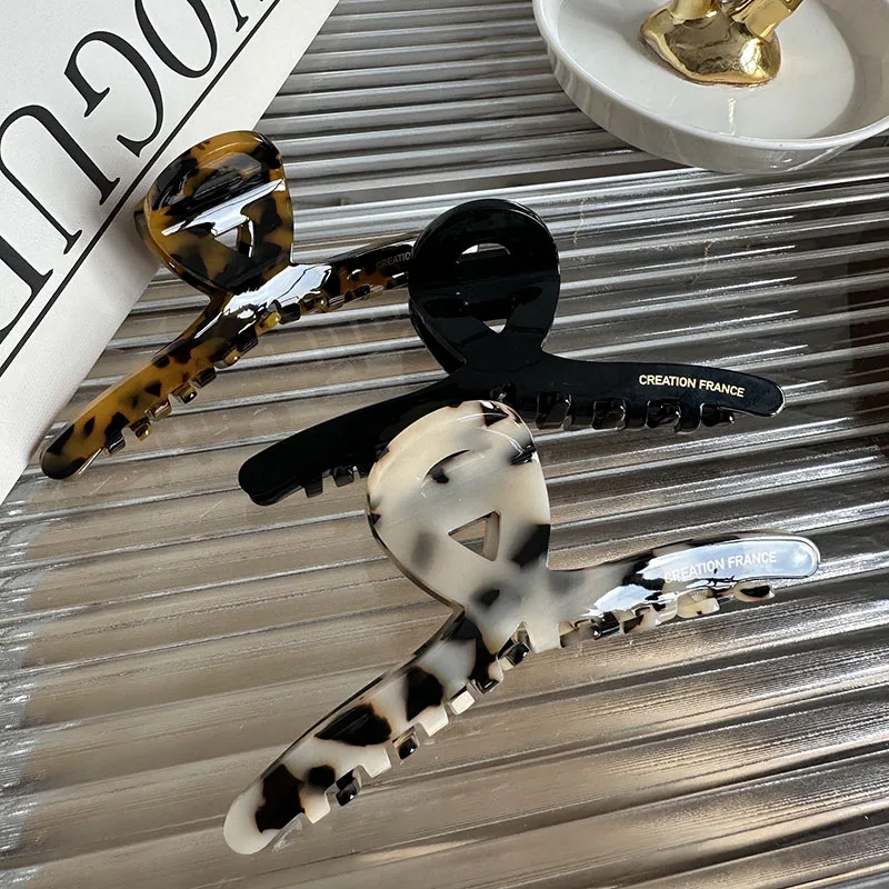 Корейские модные большие крабы для волос 13 см для девочек и женщин