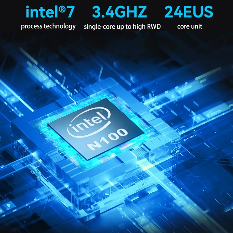 Morefine m9s мини-пк 12-го поколения intel i3 n305 n300 n200 es qs pcie3 - Фотография_5