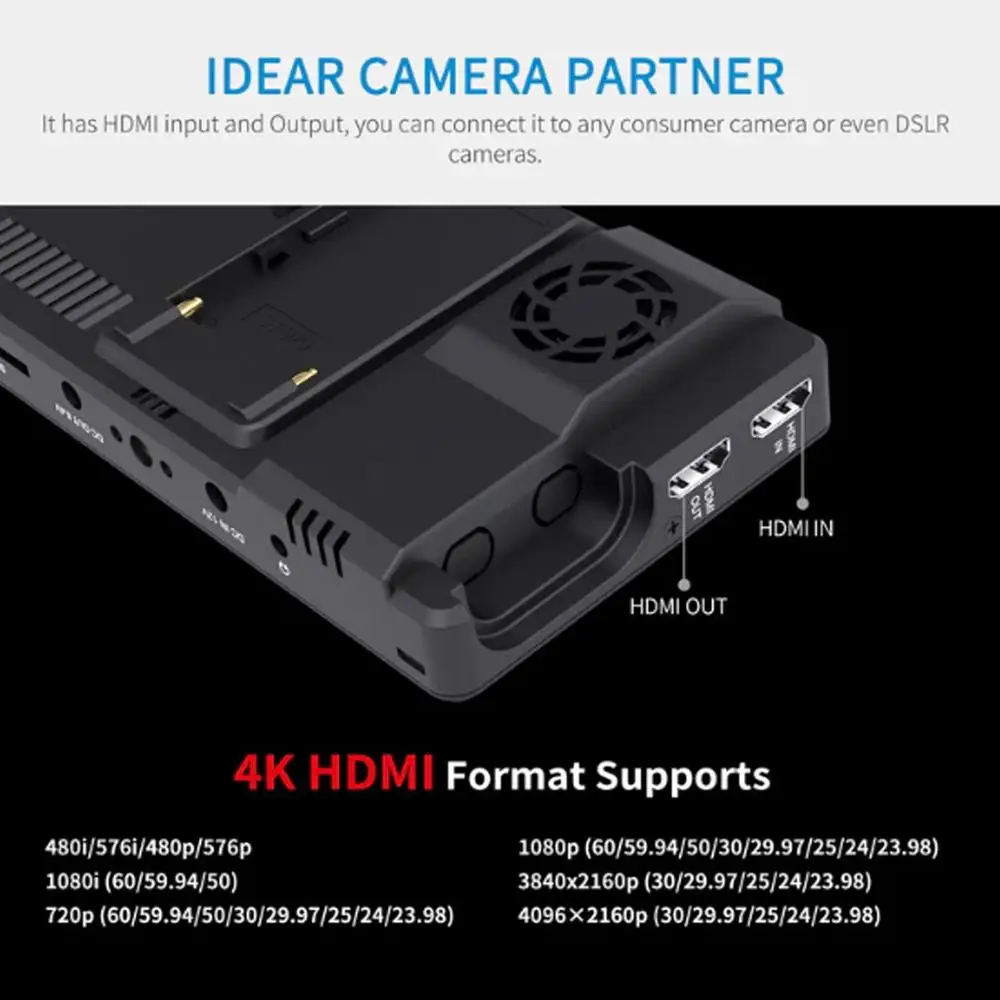 Feelworld lut6e полевой монитор dslr-камеры с сенсорным экраном - Фотография_3