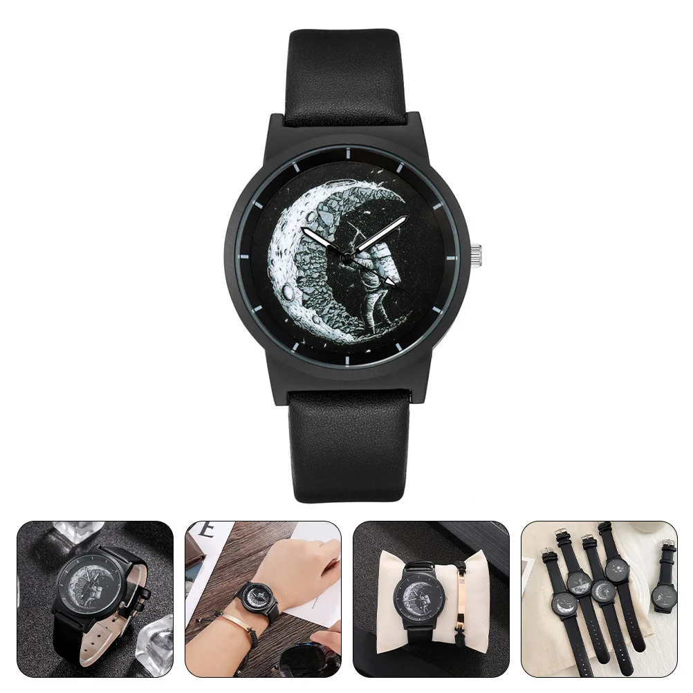 Наручные часы с ремнем для мужчин и женщин - Фотография_3