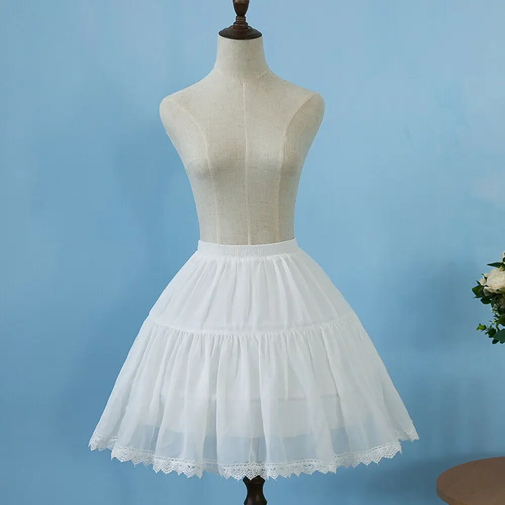Кружевная кринолин нижняя юбка