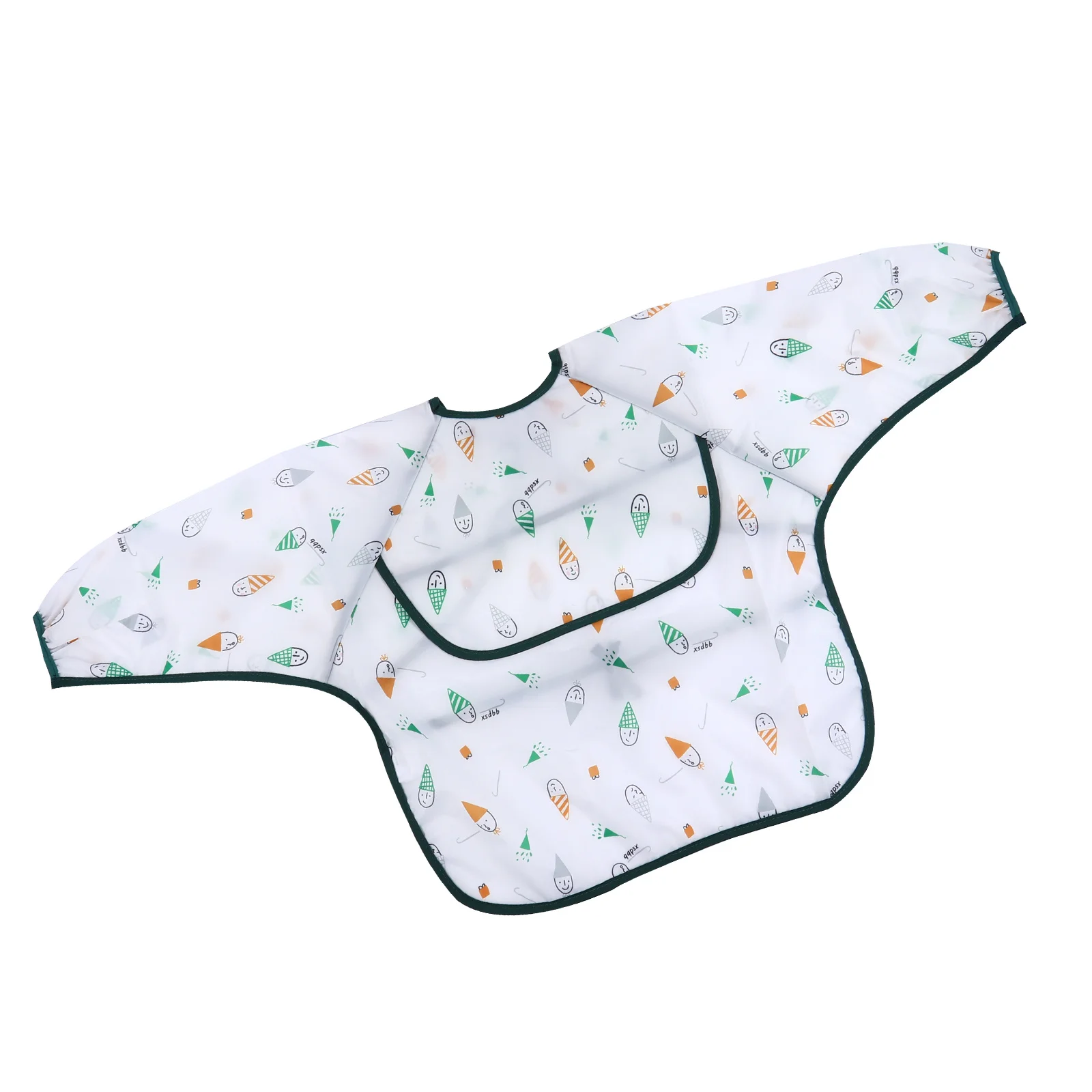 Водонепроницаемый детский нагрудник с мультяшным рисунком - Фотография_3