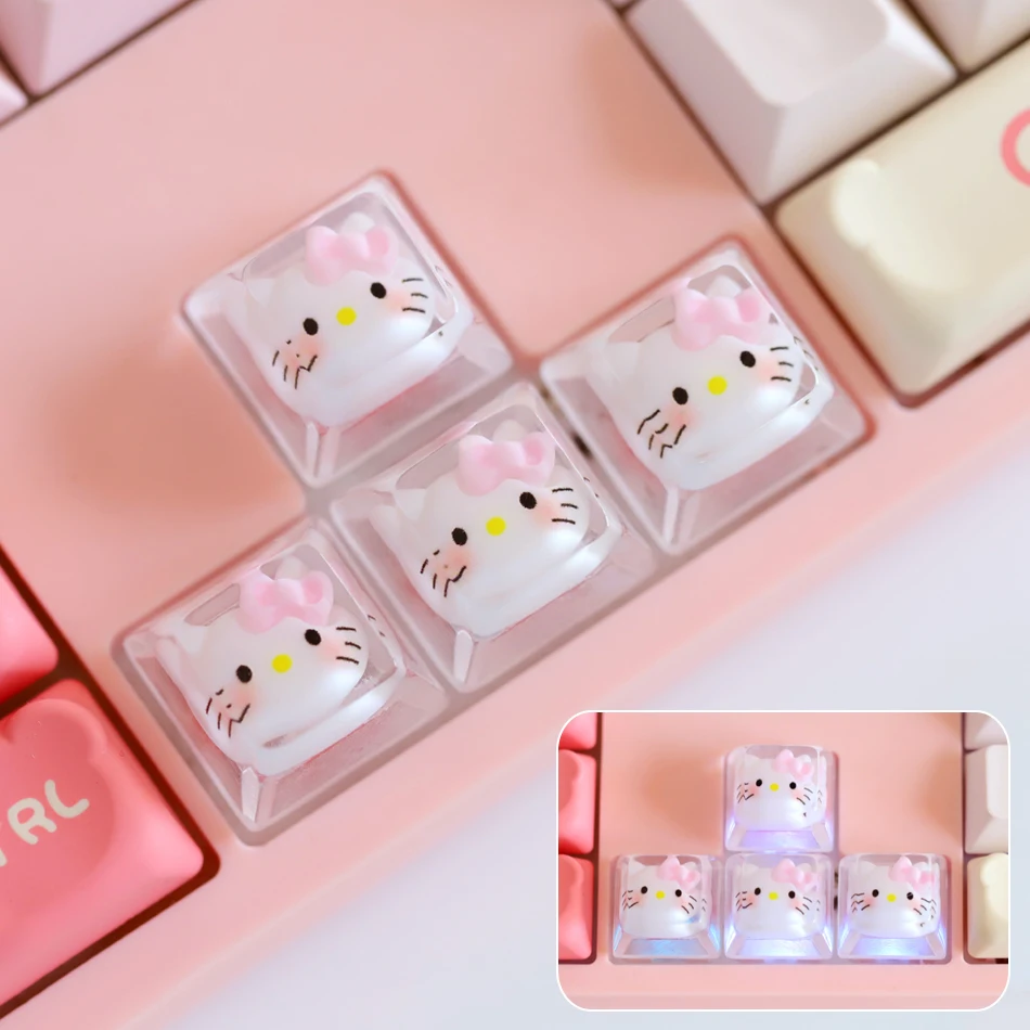 Аниме мультфильм hello kitty колпачок
