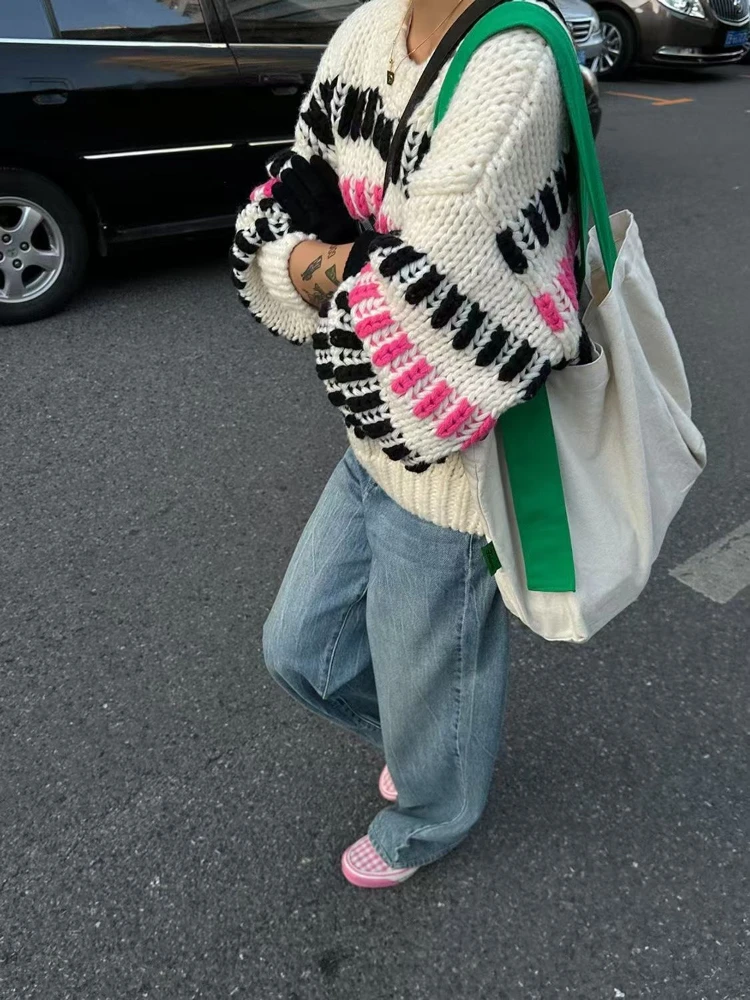 Женский разноцветный полосатый - Фотография_4