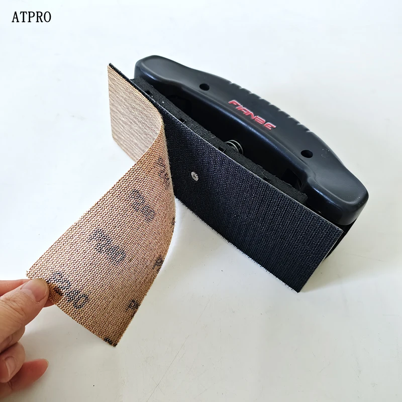 Пружинная ручная нажимная пластина для сухого шлифования - Фотография_4