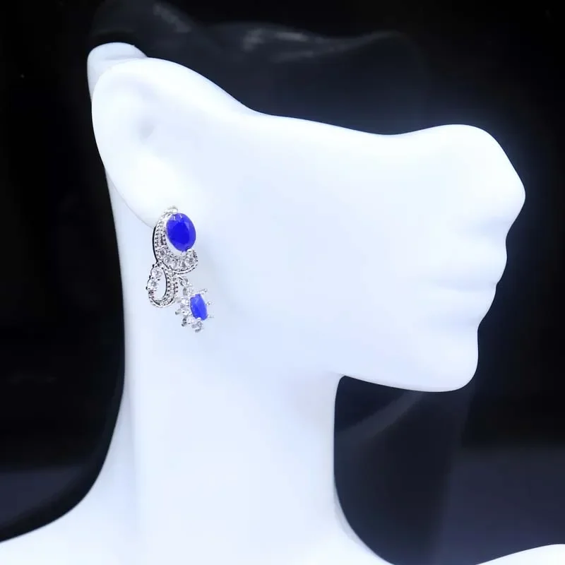 4,3 г индивидуальные серьги из натурального серебра 925 пробы - Фотография_5